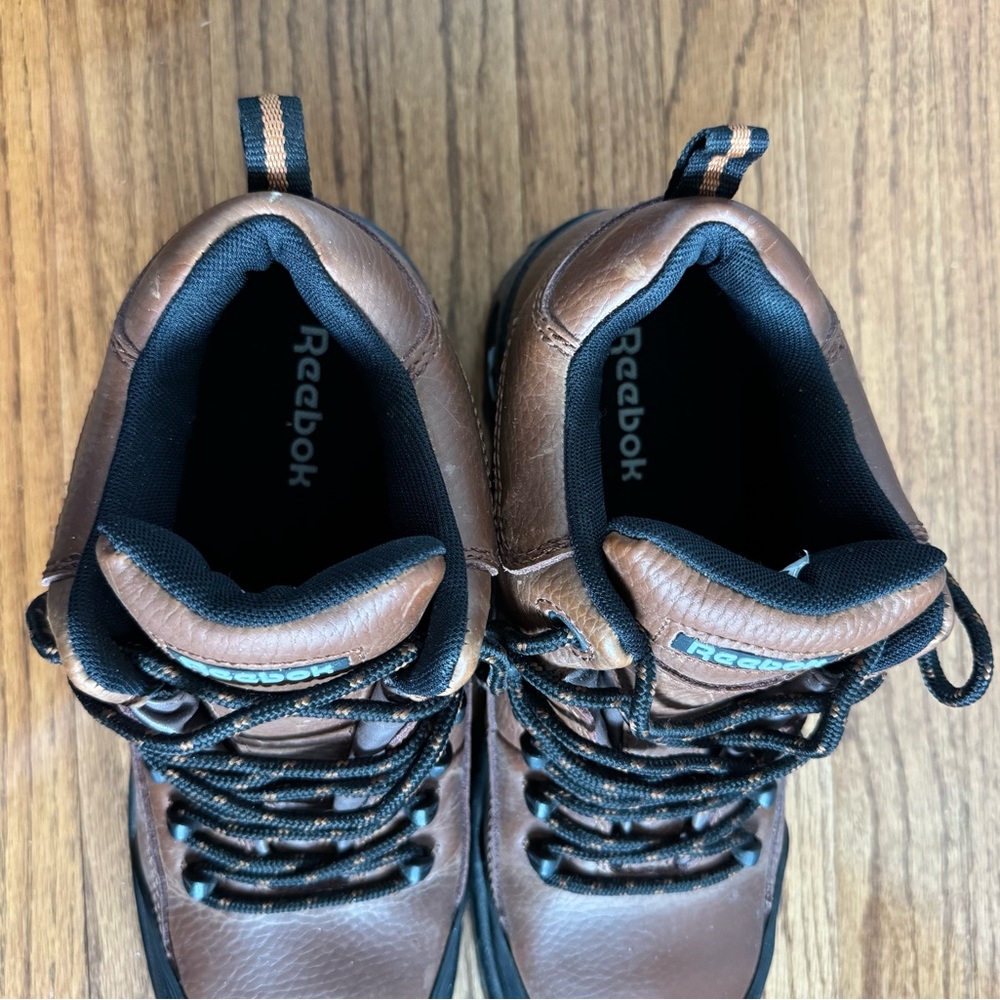 Reebok Men’s Trainex Lace-up Waterproof Work Boots - Composite Toe - Picture 5 of 12